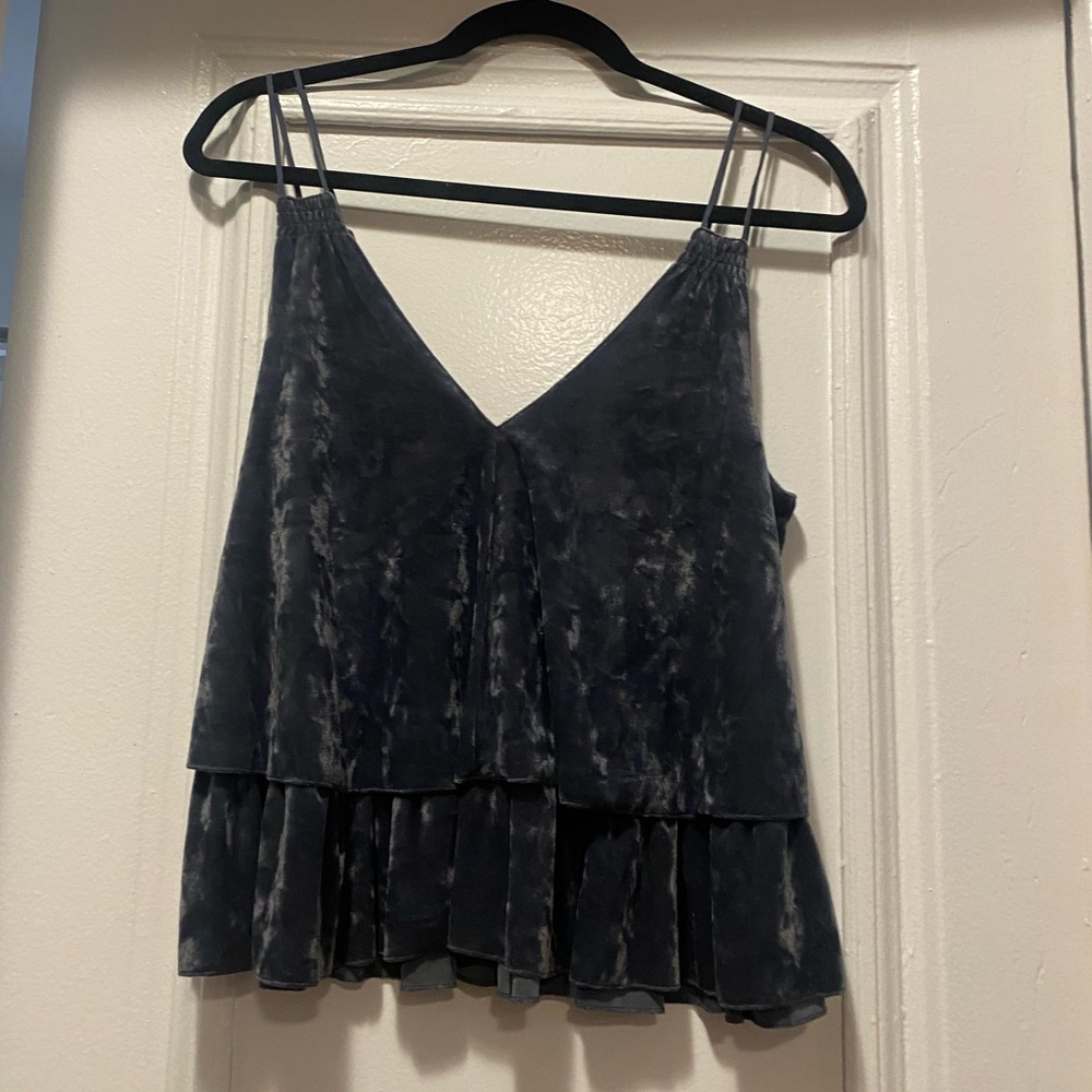 Velvet tank top, Small, Like New